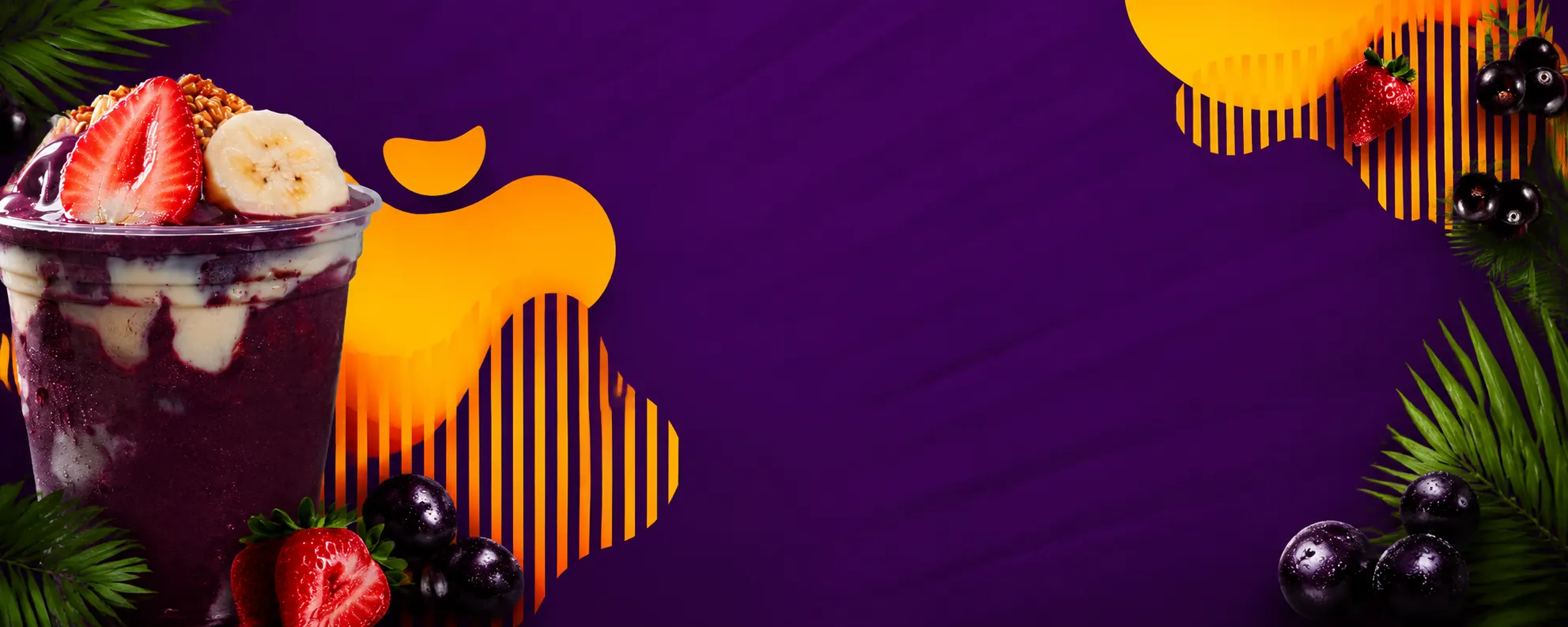 Banner Sabor do Açaí